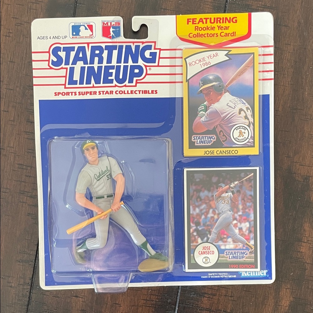 Starting Lineup Sports Super Star Collectibles - Gray and Green